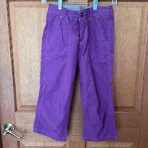 Kuhl purple capris pants